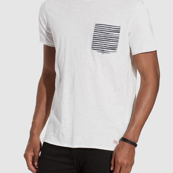 Striped pocket tee