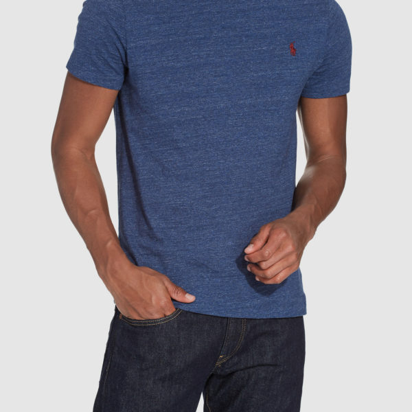 Casual blue tee